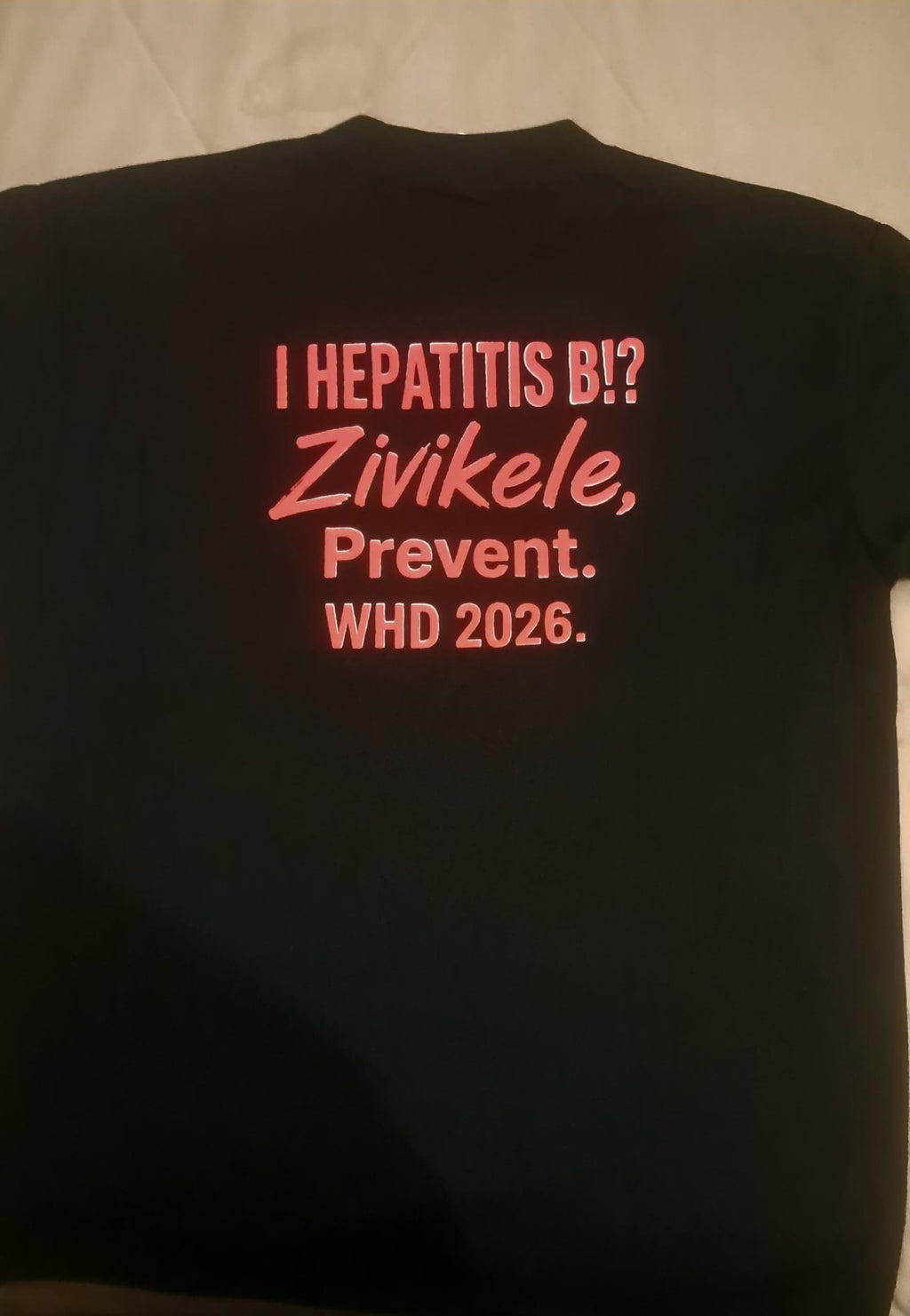 Hepatitis B prevention message